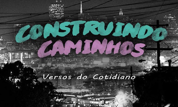 Capa do livro de versos Construindo Caminhos